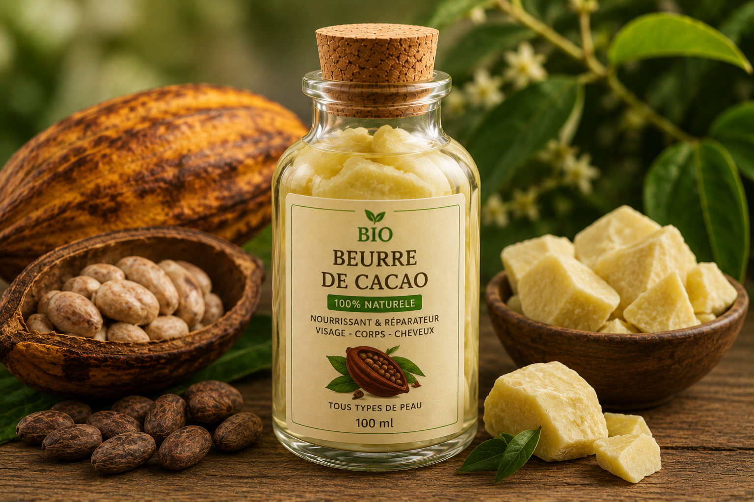 Beurre de Cacao Bio