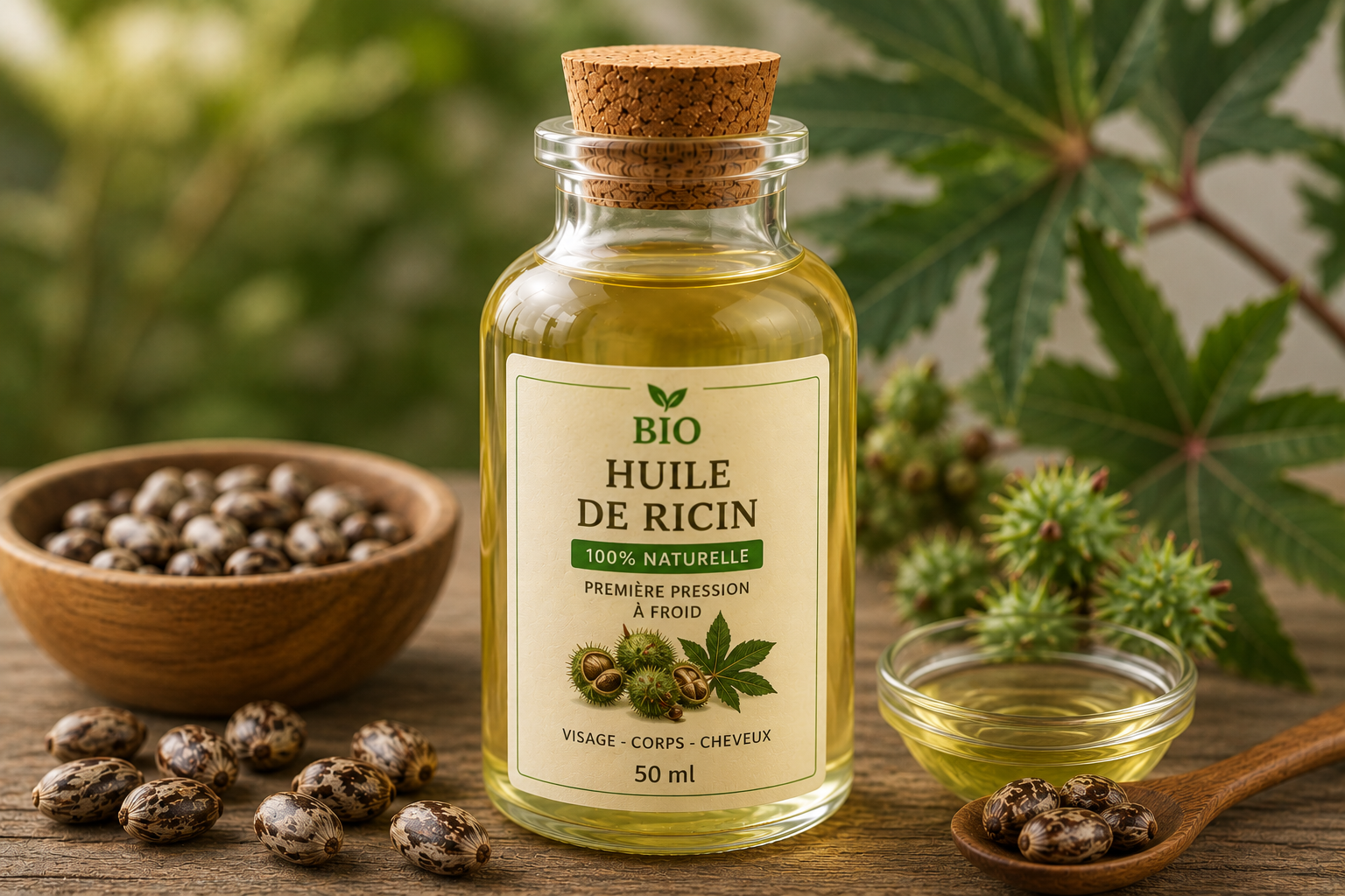 Huile de Ricin Bio
